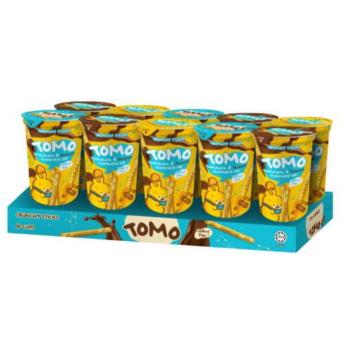 Tomo Crunchy Sticks Chocolate & Peanut Flavoured Dip