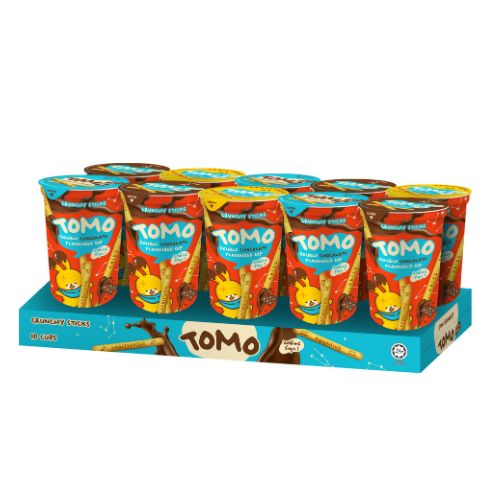 Tomo Crunchy Sticks Double Chocolate Flvd Dip