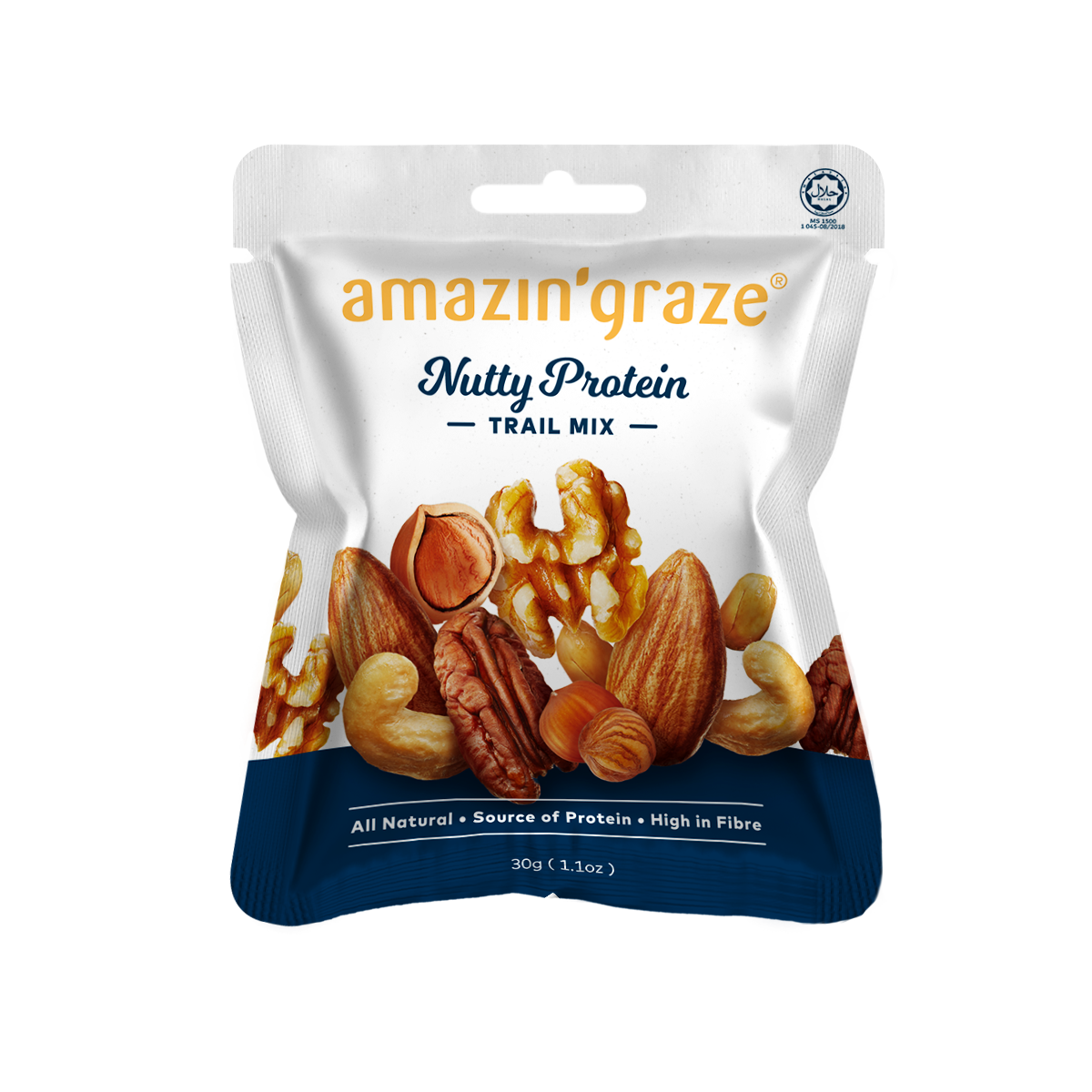 Amazin Graze Nutty Protein Trail Mix 30g