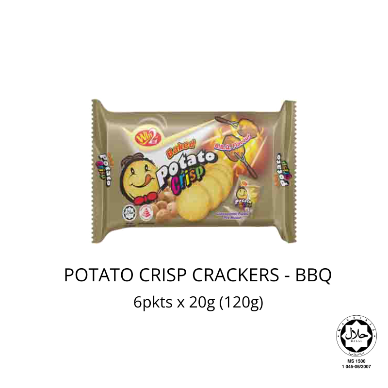 Win2 Potato Crisp Cracker - BBQ (120g)