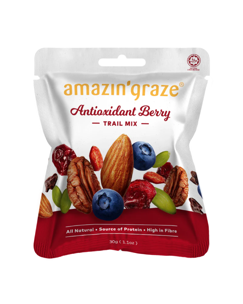 Amazin Graze Antioxidant Berry Trail Mix 30g