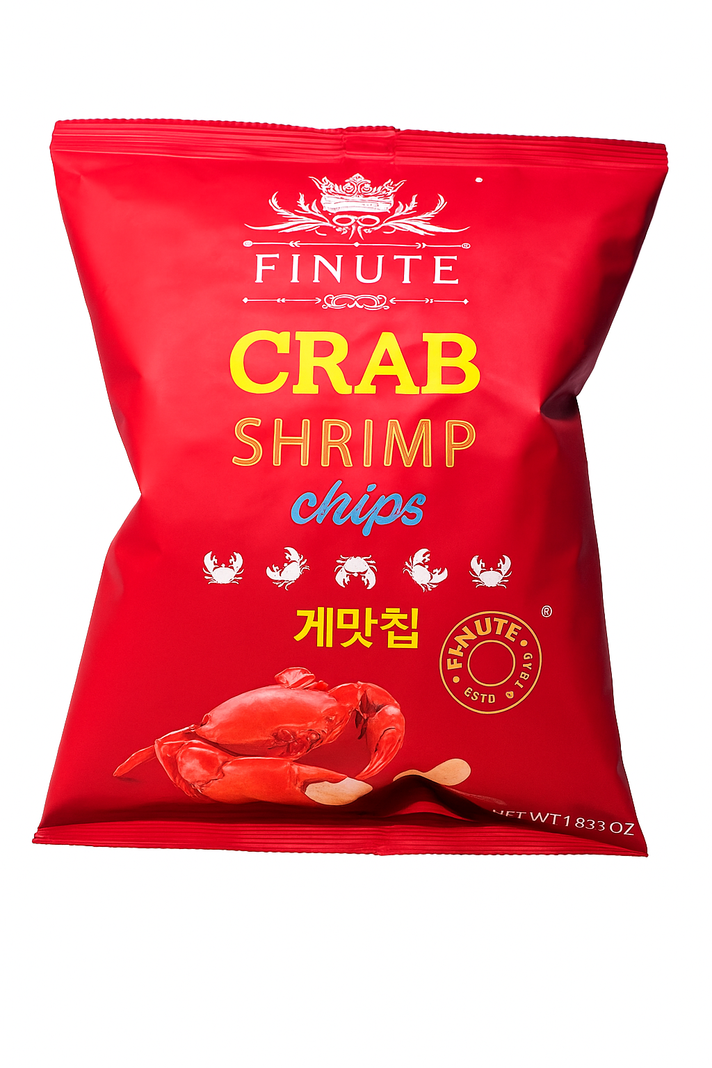 Finute Crab Shrimp Chips 52g