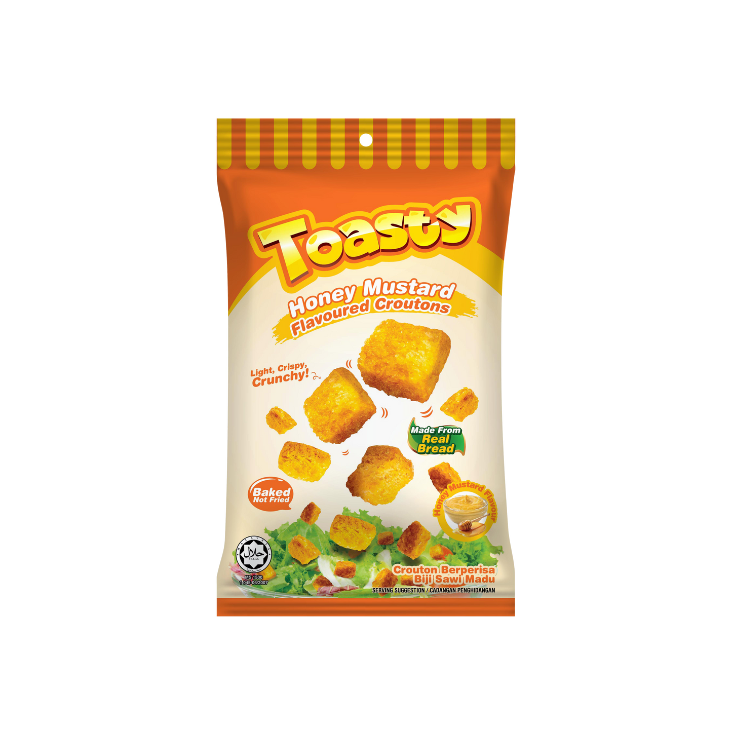 Win2 Toasty Honey Mustard Flavoured Croutons