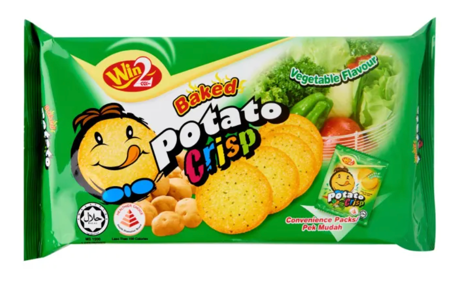 Win2 Potato Crisp Crackers Vegetable