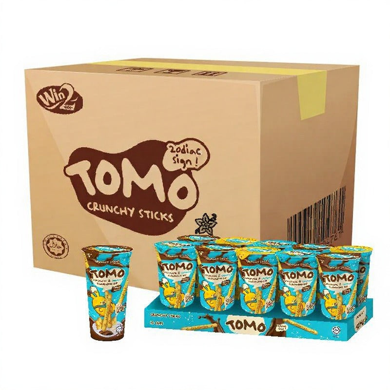 Tomo Crunchy Sticks Vanilla Flvd Dip (Carton)