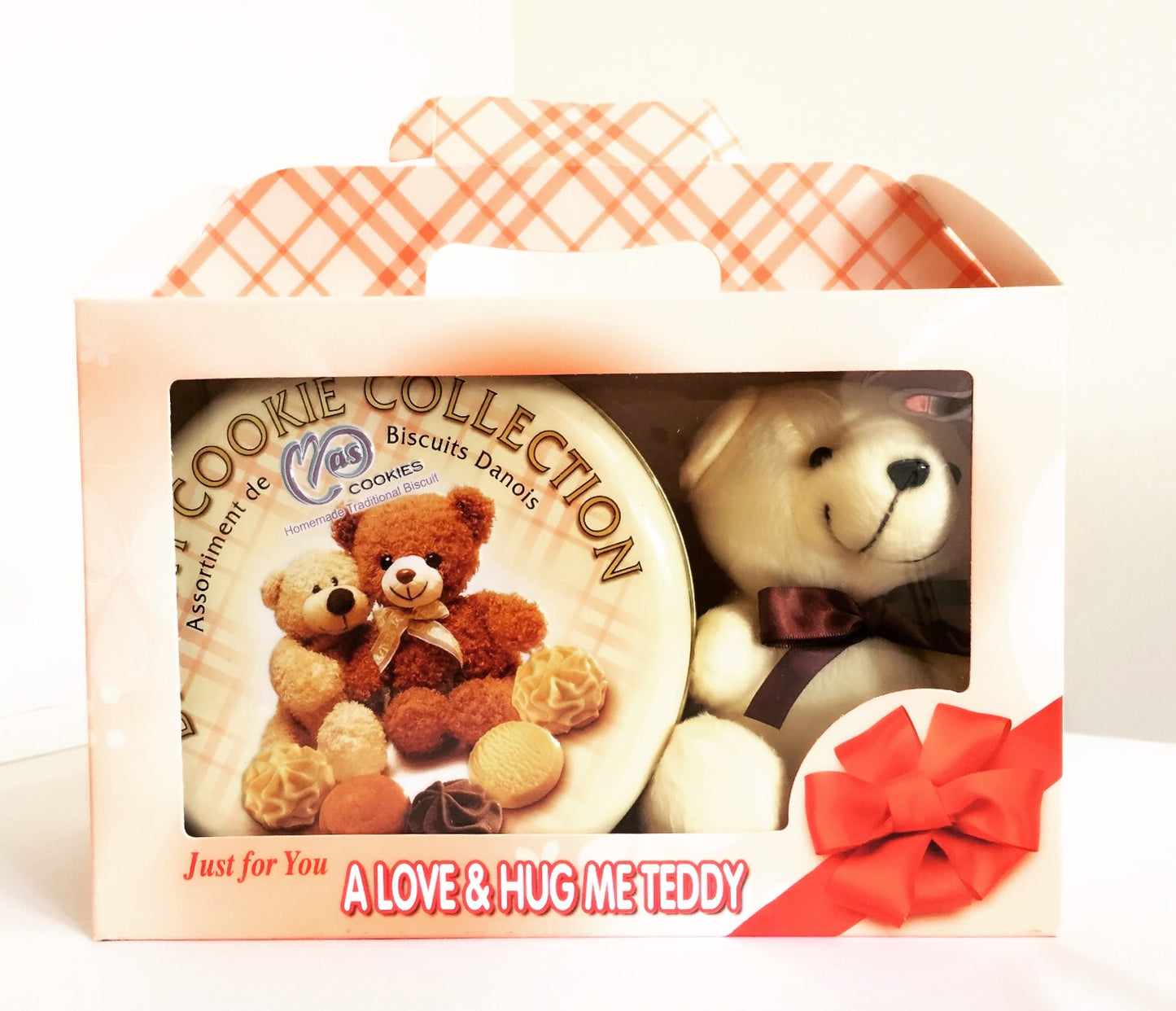 GFT BOX MAS BEAR DANISH COOKIES 300g
