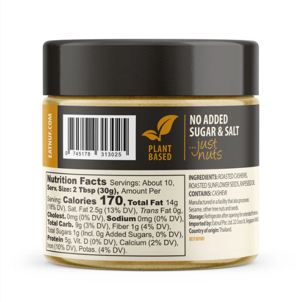 Eatnuf Cashew Butter Original 310g