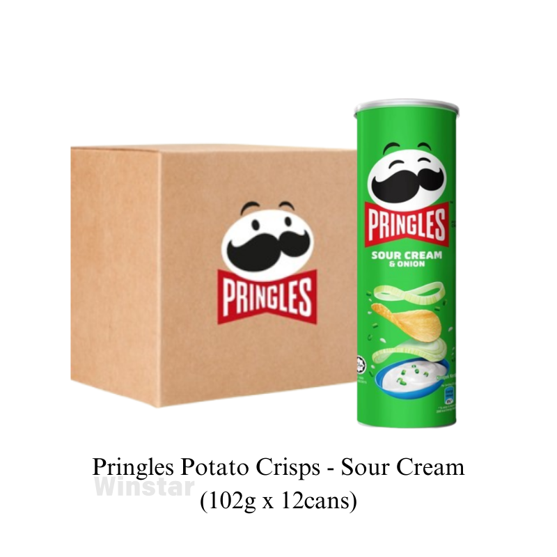 (Carton Sale) Pringles Potato Crisps 102g | 5 Flavors | Crunchy Snacks | Potato Crisps