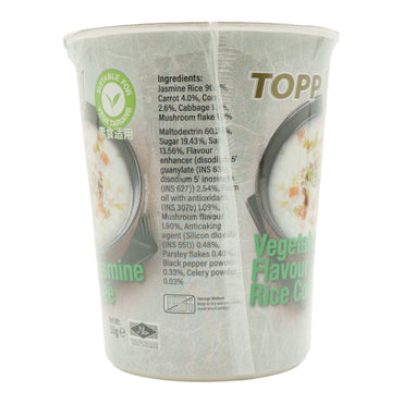 55g TOPP Jasmine Rice Congee Vegetable Flavour