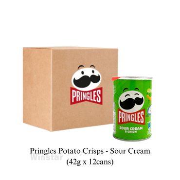 (Carton Sale) Pringles Potato Crisps 42g | 2 Flavors | Crunchy Snacks | Potato Crisps
