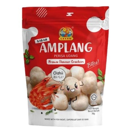 Lelek Amplang Prawn Crackers 70g