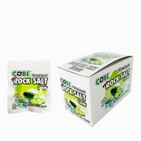 Big foot Cobe Himalayan Pink Rock Salt Candy With Cucumber Mint 20g x 12 Pkts