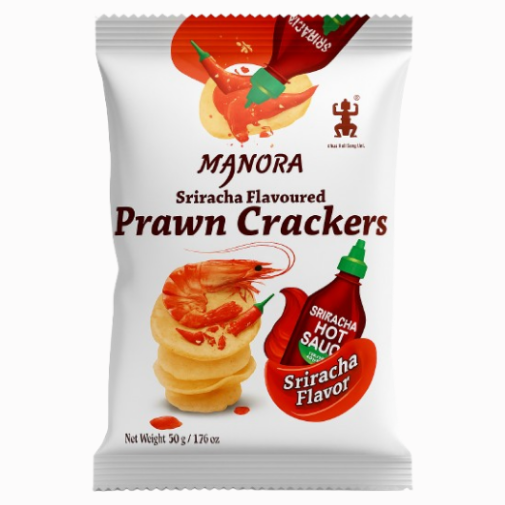 Manora Chips (Fried Shrimp Chips) 75g Sriracha