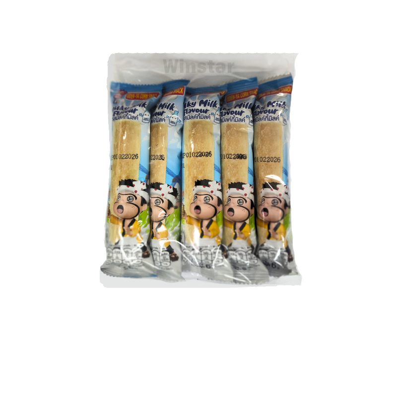 Oden-Ya Corn Snack - Milky Milk Flavor (6g x 30pcs)