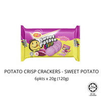 Win2 Potato Crisp Cracker - Sweet Potato (120g)