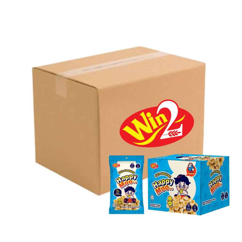 Happy Moo Milk Flavours 35g X 12pkts X 8boxes
