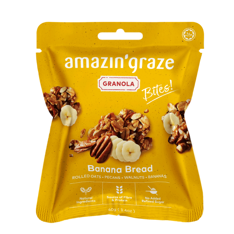 Amazin Graze Banana Bread Granola 40g