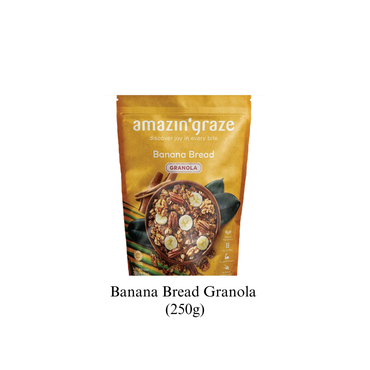 Amazin Graze Granola 250g (5 Flavors)