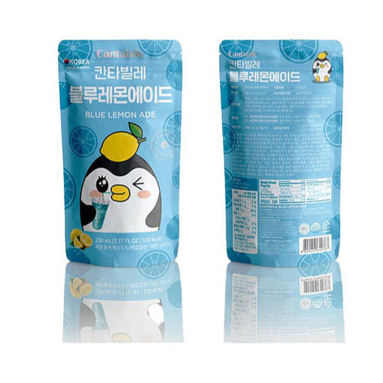 Cantabile Korean Juice - Blue Lemonade (10 Pouch)