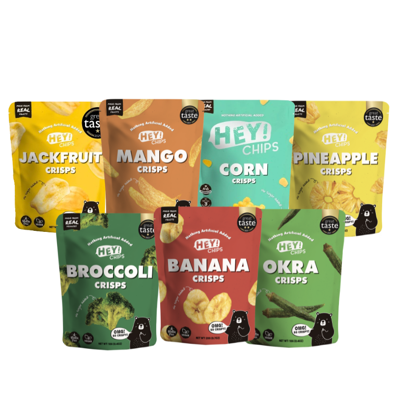 Hey! Chips Veggies Crips Healthy Snacks