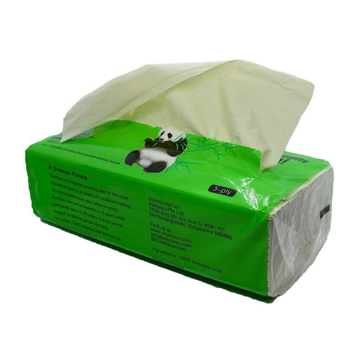 (Bundle of 2) Earth 3 ply Facial Tissues Softpacks