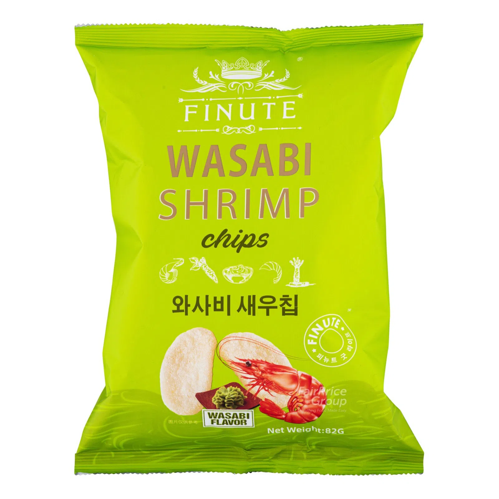 Finute Wasabi Shrimp 82g