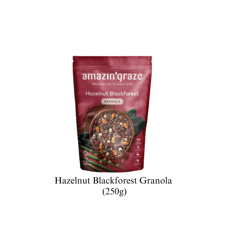 Amazin Graze Granola 250g (5 Flavors)