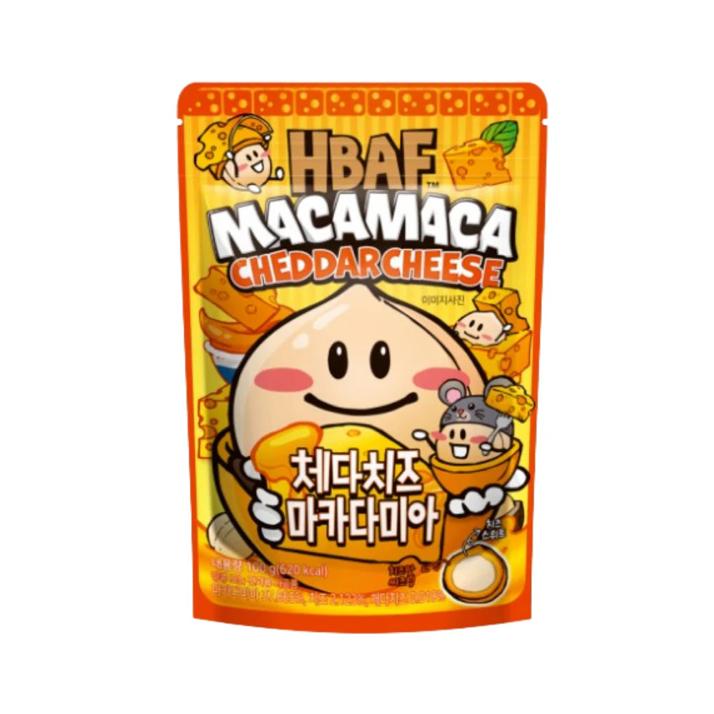 HBAF Cheddar Cheese Macadamia 100g
