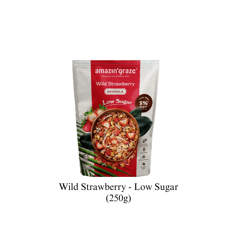 Amazin Graze Granola 250g (5 Flavors)
