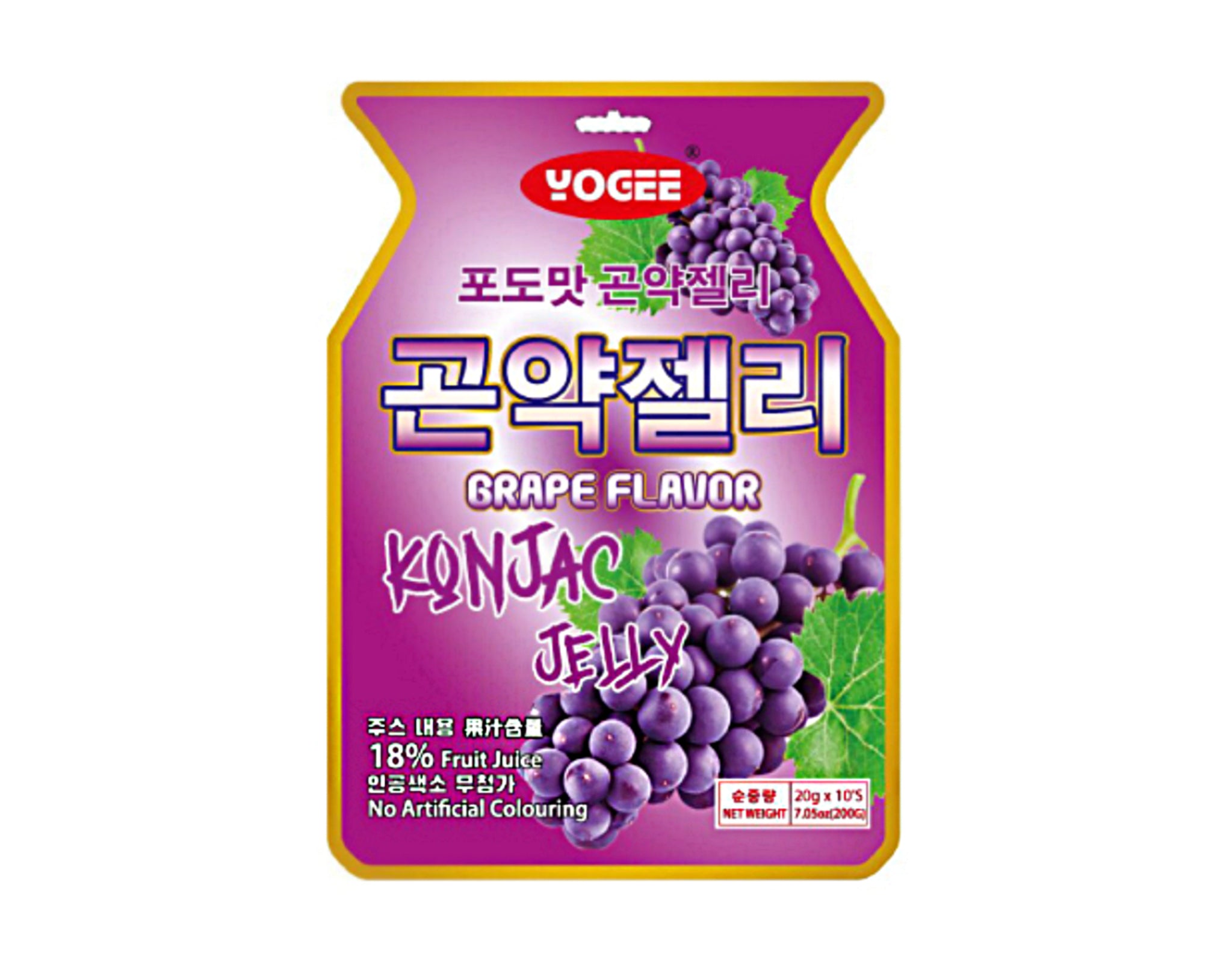 Yogee Konjac Jelly Grape
