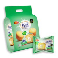 Win2 Bake Story Mini Muffin Pandan Flavoured with Cream Filling (200g/20g x 10 Packs)