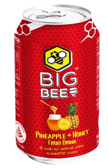 （Carton Sale) Big Bee Pineapple Honey Drink 300ML