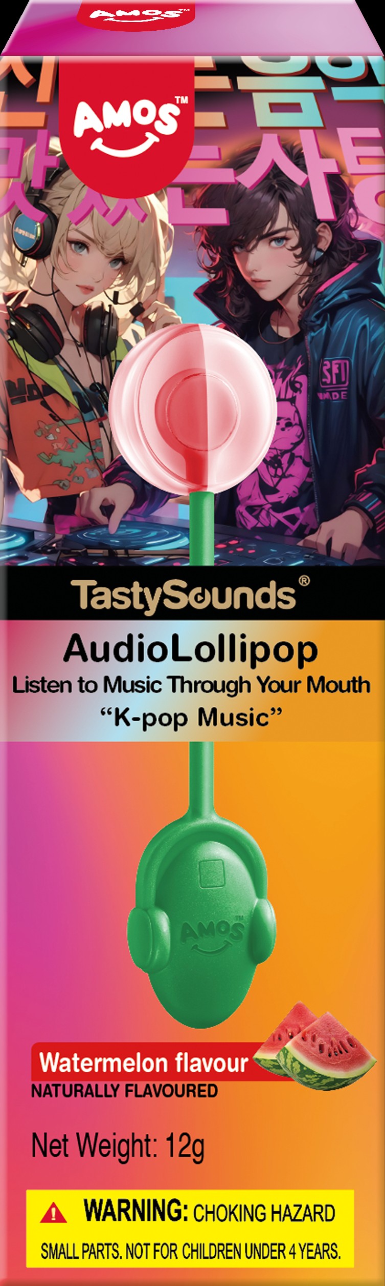 AMOS Audio Lollipop 3 flavours