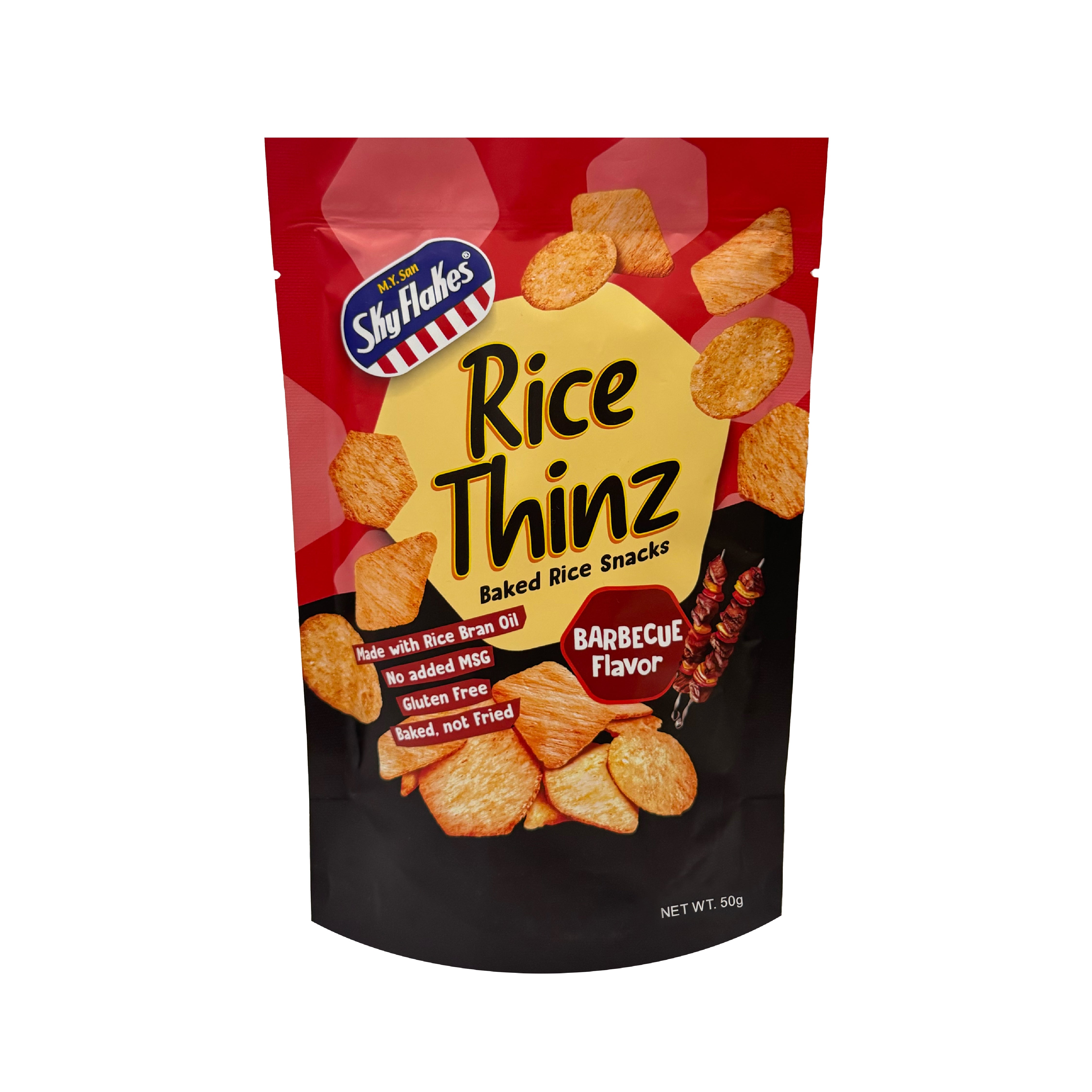 SkyFlakes Rice Thinz 50g - Barbecue