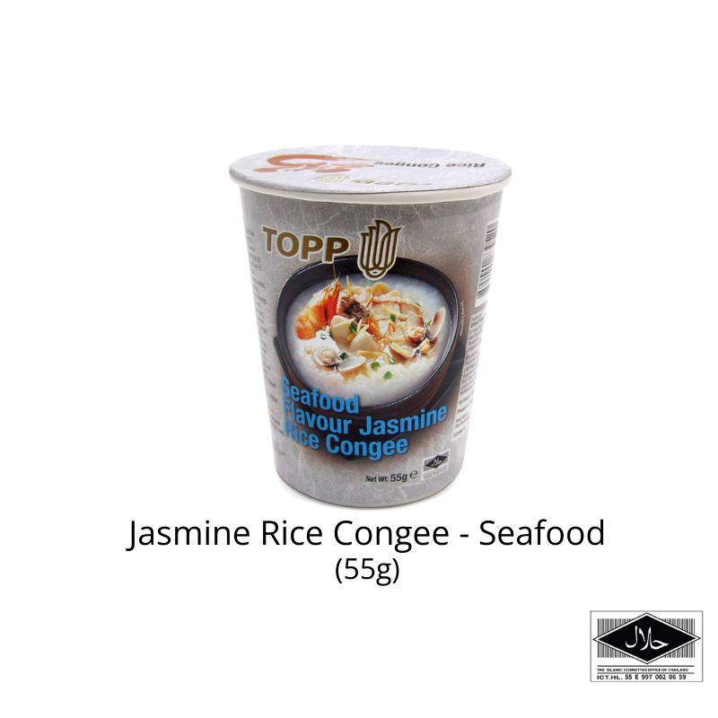 Menu Do Rice Topp Bundle of 4 55g TOPP Jasmine Rice Congee Seafood Flavour – Winmart