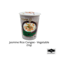 55g x 12 cups TOPP Jasmine Rice Congee Vegetable Flavour