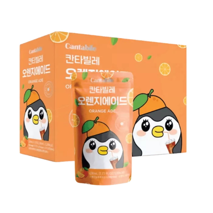 Cantabile Korean Juice - Orange Ade (10 Pouch)