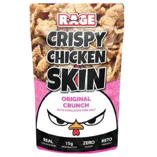 Rage Chicken Skin Original With Himalayan Salt