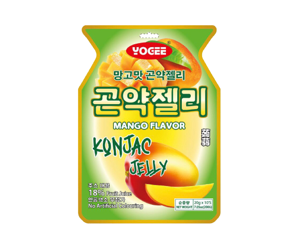Yogee Konjac Jelly 6 Flavors 200g