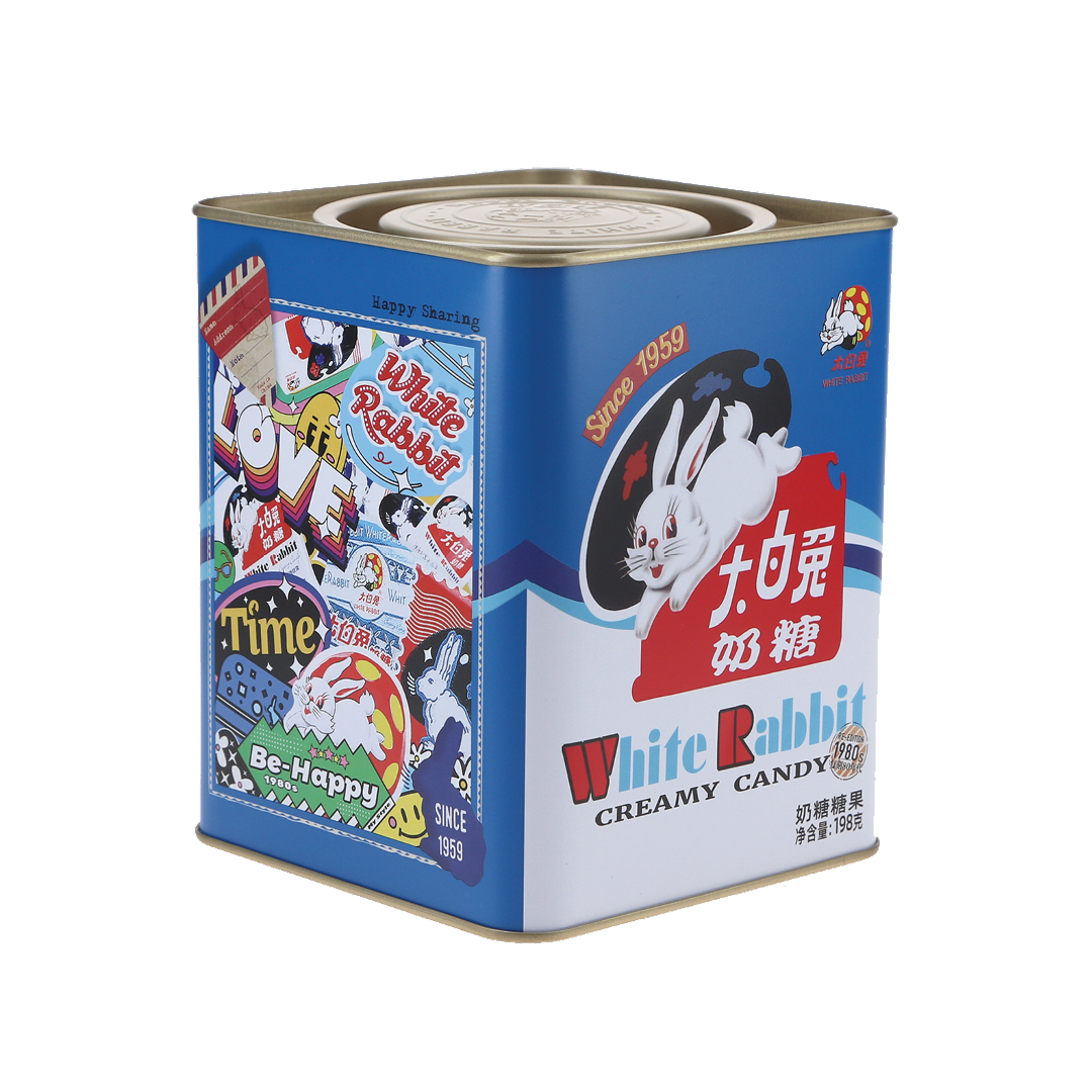 White Rabbit [Gift] Retro Tin Edition 280g | 大白兔奶糖 | Milk Candies | Sw ...