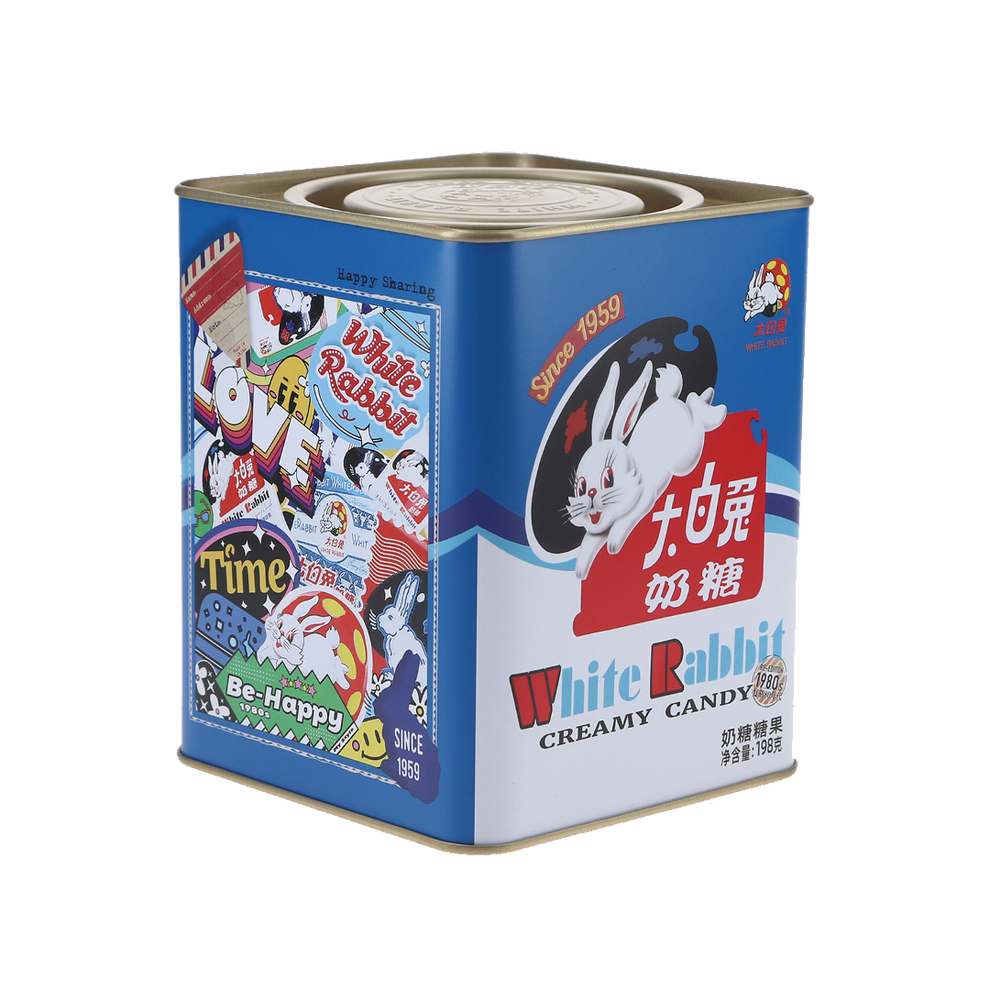 White Rabbit [Gift] Retro Tin Edition 280g | 大白兔奶糖 | Milk Candies | Sw ...