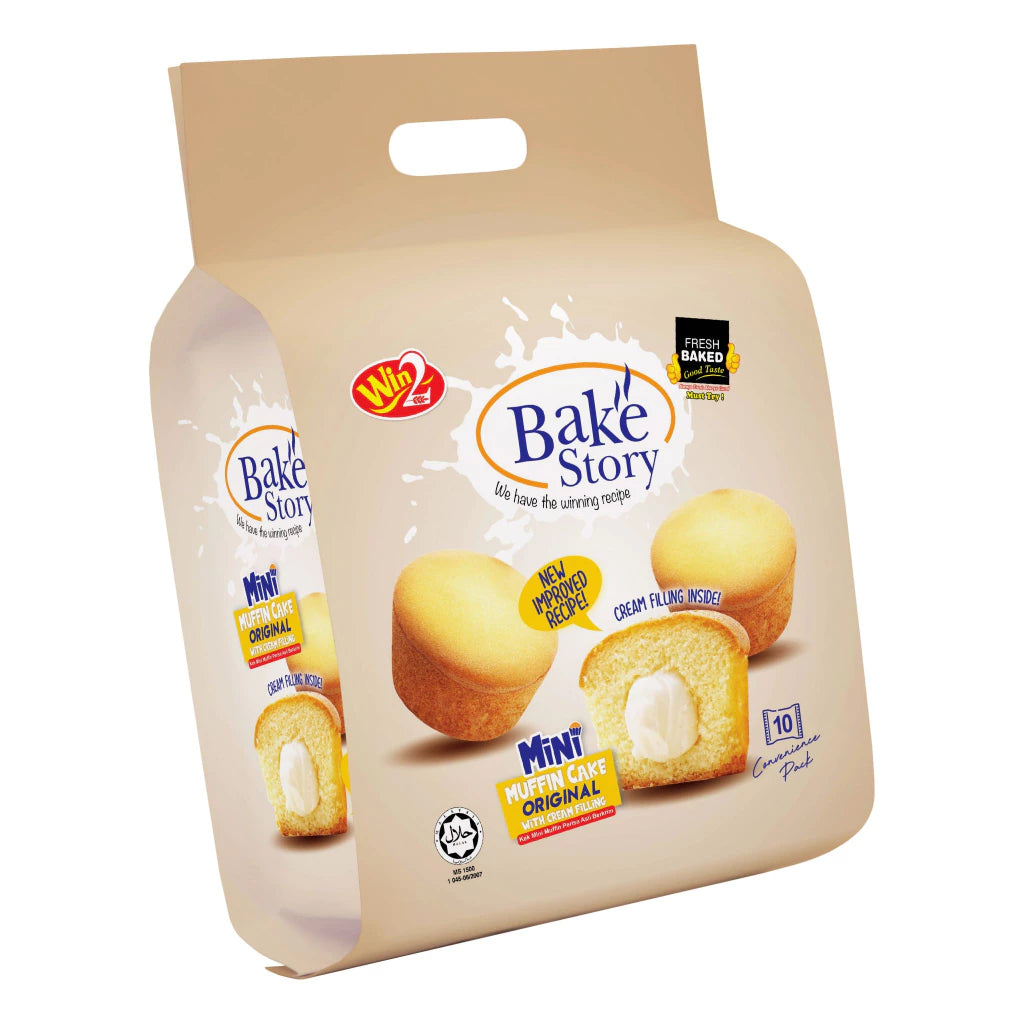 Win2 Bake Story Mini Muffin Original With Cream Filling