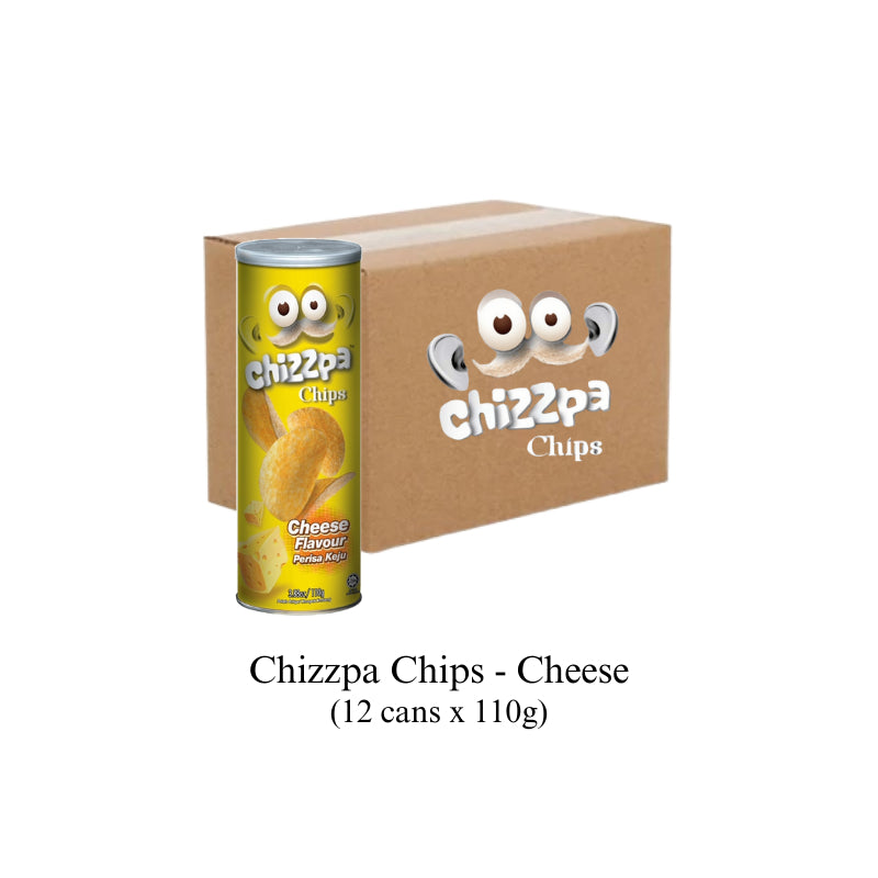 (Carton Sale) Chizzpa Chips 110g- Cheese